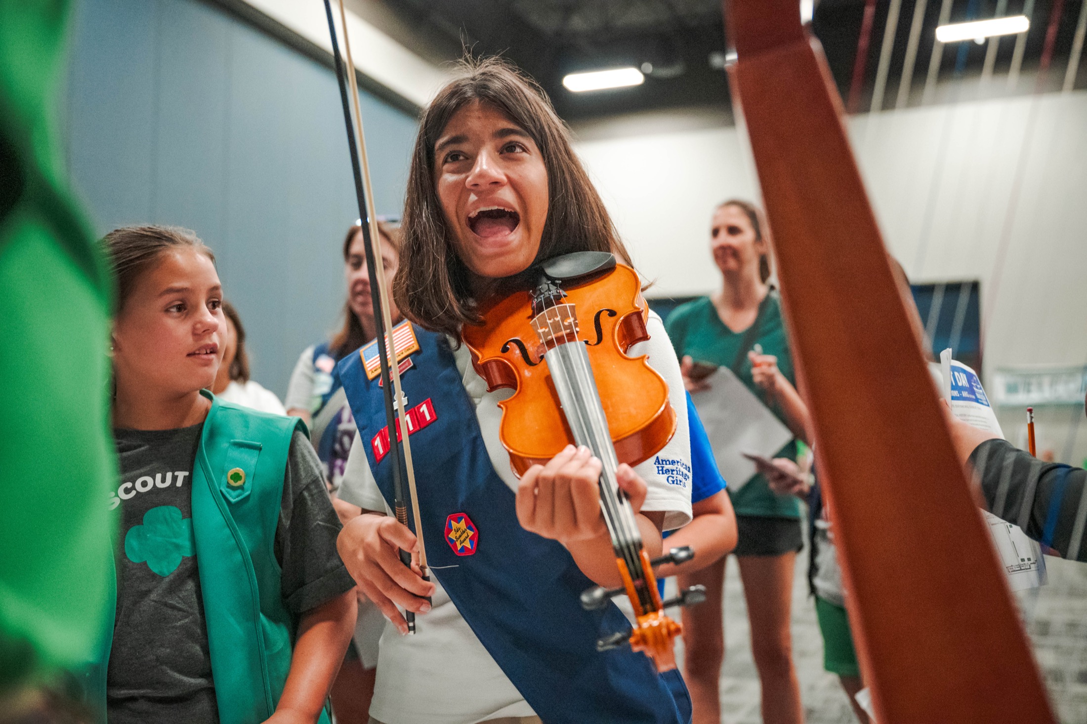 Scout Days in action